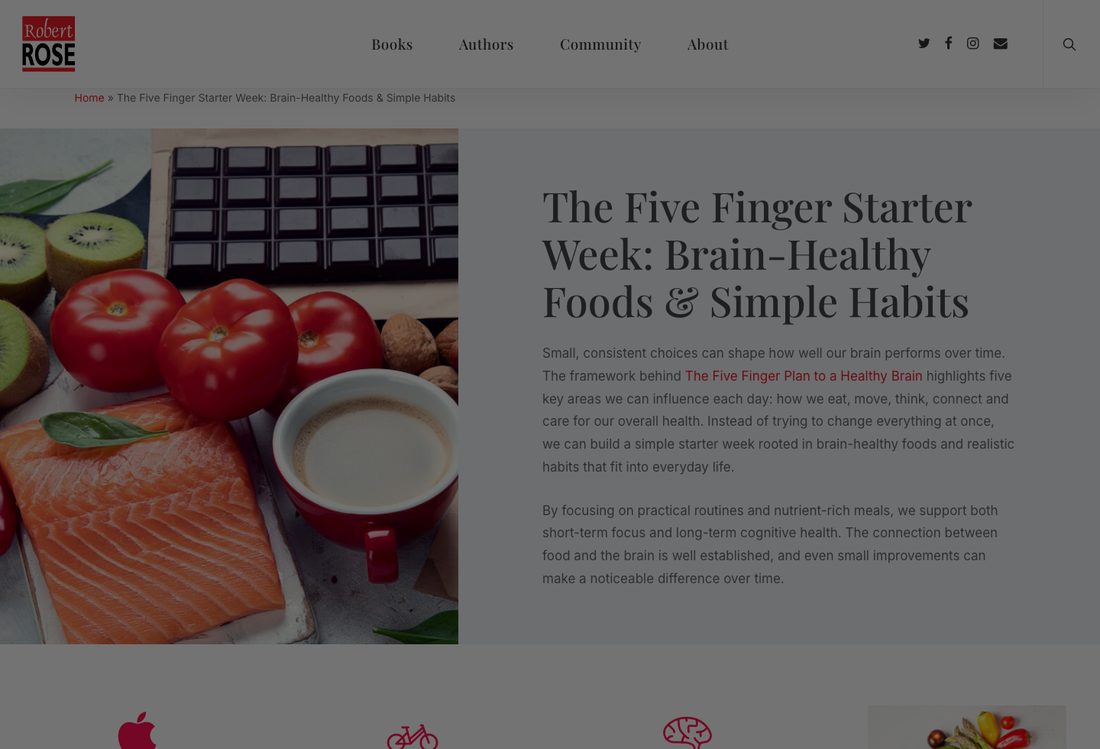 Blog: brain food
