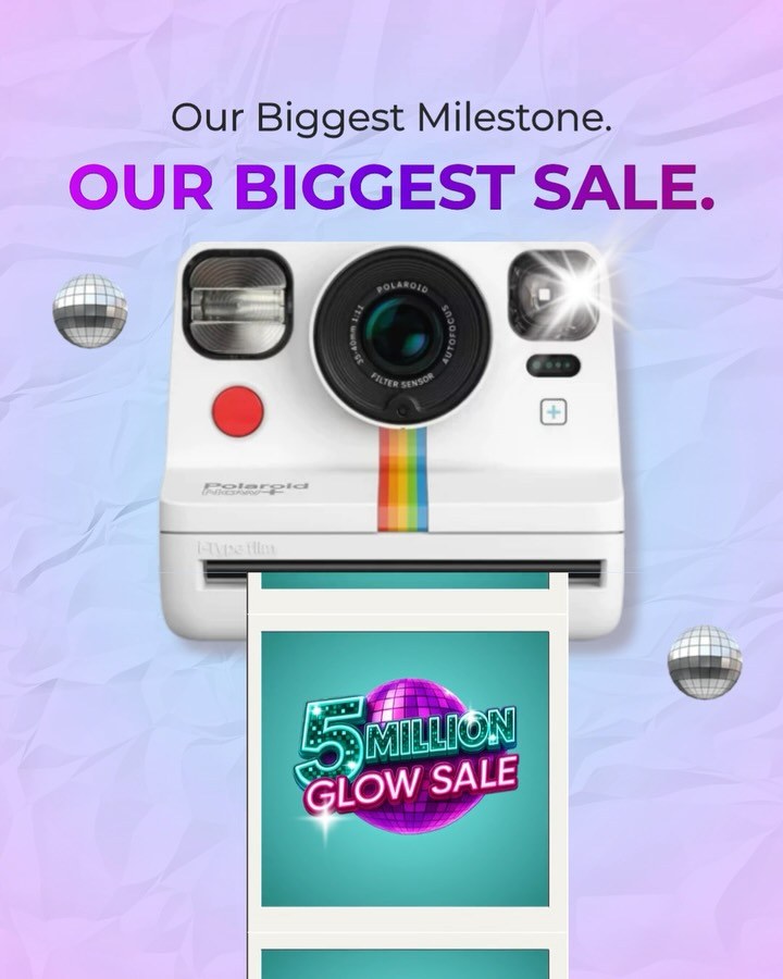 5 Million Glow Sale carousel
