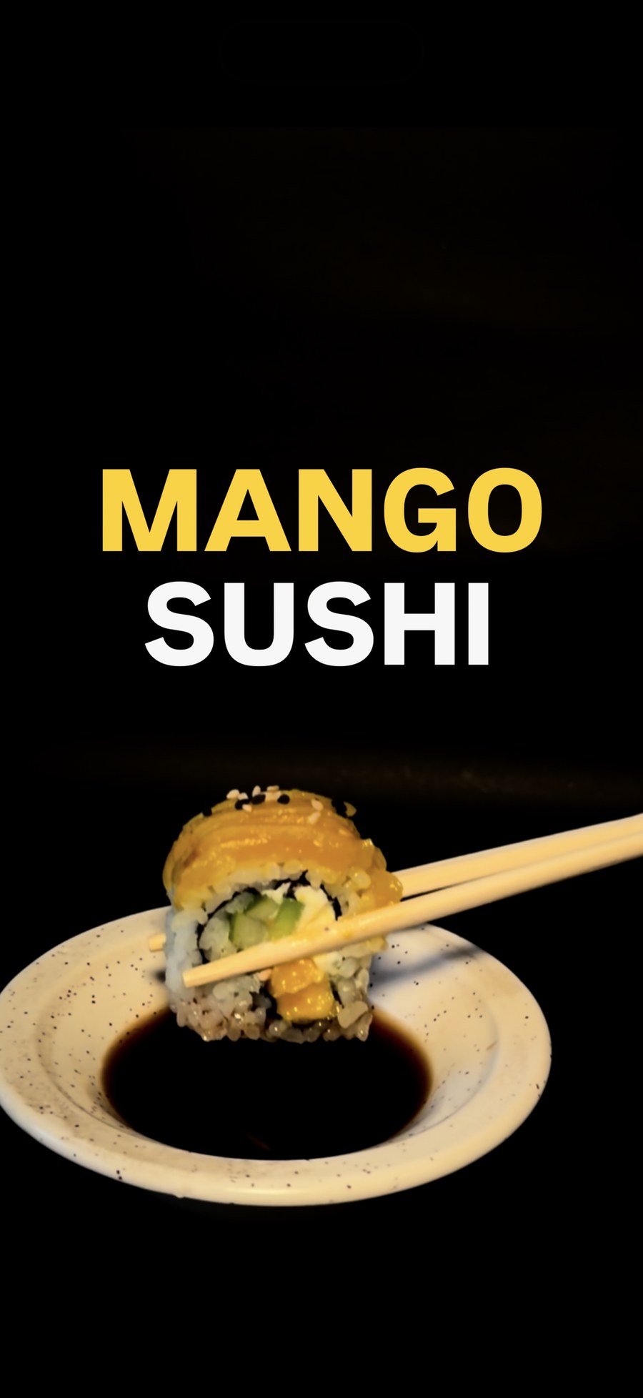 SushiNoqu Mango Sushi video ad